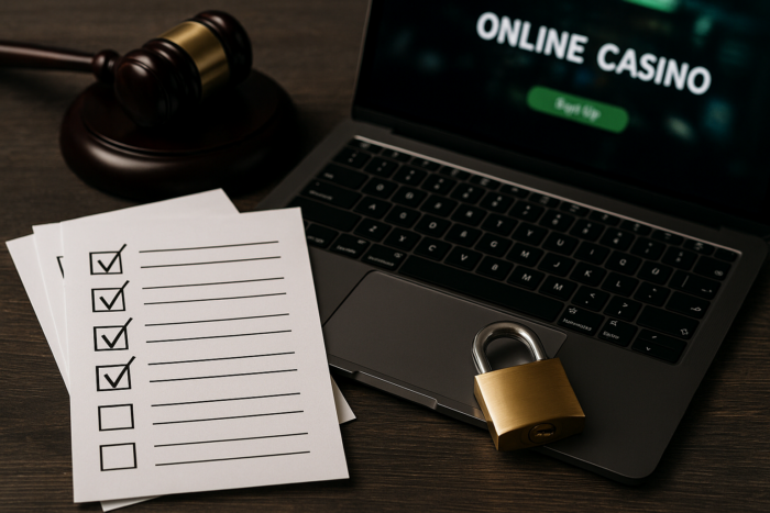 Online kaszinók biztonsági checkliste 2026-ra